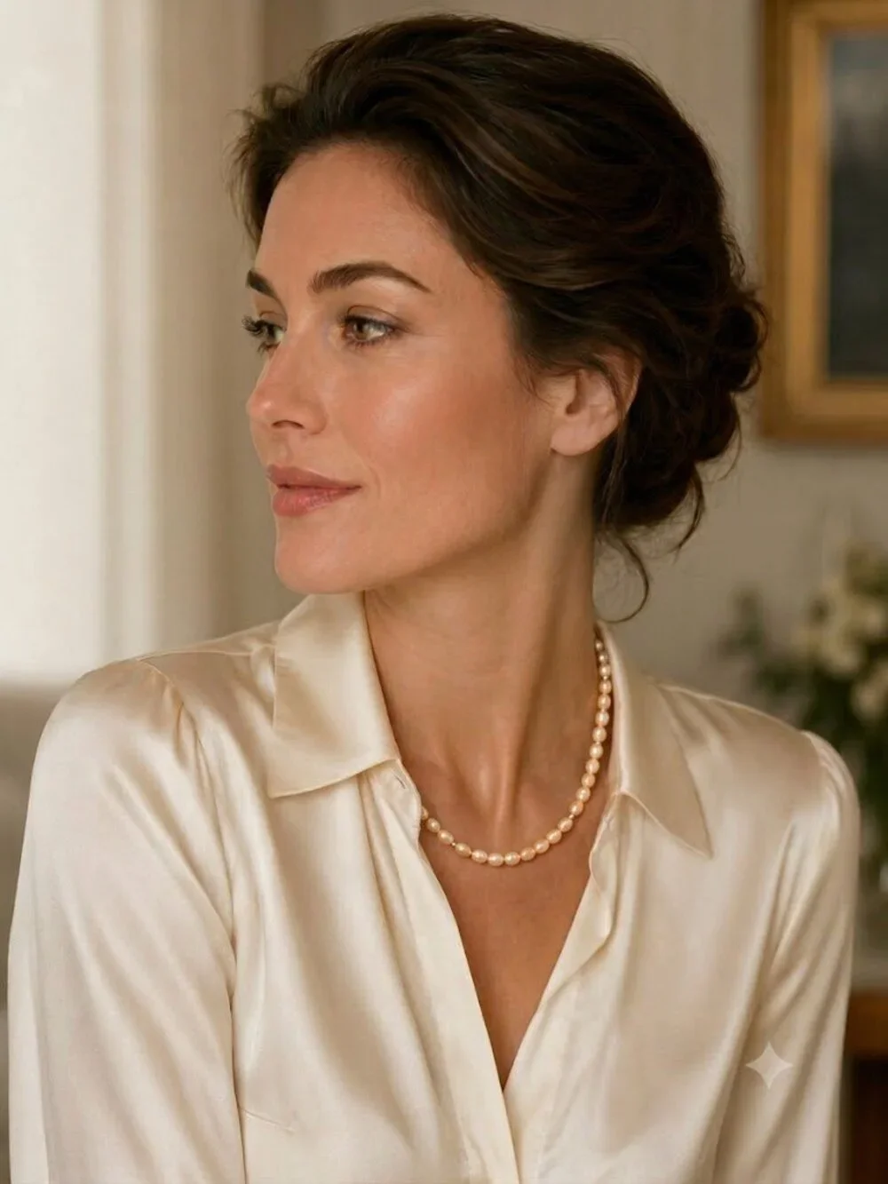 Peach Freshwater pearl necklace 🆕 - Picture 5 of 7